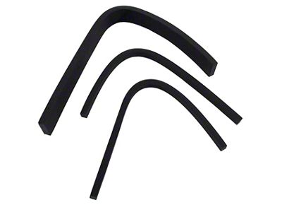 1966-1967 Corvette Radiator Side and Lower Seals. 427with Air Conditioning 3 Piece Set