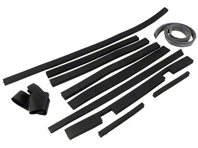 Radiator Support/Shroud Seal Kit (1968 327 V8 Corvette C3 w/ Steel Shroud)