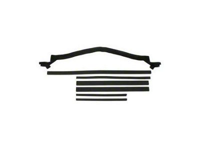 Radiator Support/Shroud Seal Kit (1968 427 V8 Corvette C3 w/ Plastic Shroud)