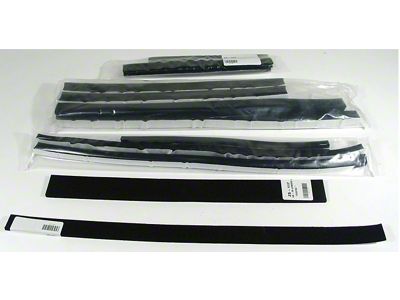Radiator Support/Shroud Seal Kit (1969 350 V8 Corvette C3 w/ Aluminum Radiator & Plastic Shroud)