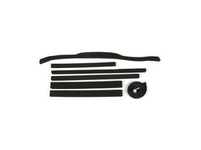 Radiator Support/Shroud Seal Kit (1971 350 V8 Corvette C3 w/ Aluminum Radiator & Steel Shroud)