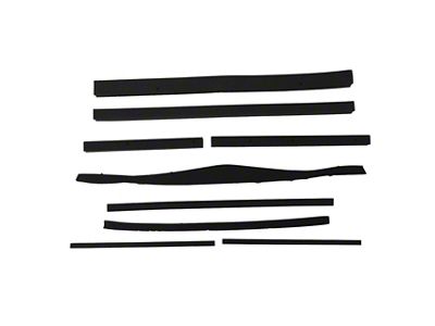 Radiator Support/Shroud Seal Kit (Late 71-72 350 LT1 V8 Corvette C3)