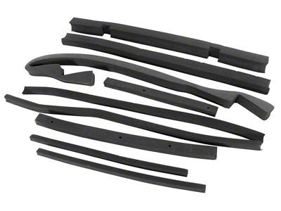 Radiator Support/Shroud Seal Kit (74-75 Corvette C3 w/o A/C)