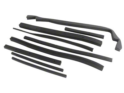 Radiator Support/Shroud Seal Kit (74-75 Corvette C3 w/ A/C)