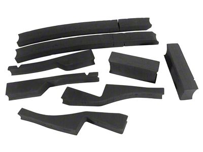 Radiator Support/Shroud Seal Kit (1982 Corvette C3)