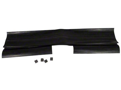 Radiator Upper Seal with Clips (66-67 327 V8 Corvette C2 w/ A/C)