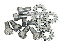 Auto Accessories of America Radio Ground Strap Bolt and Washer Kit (63-67 Corvette C2)