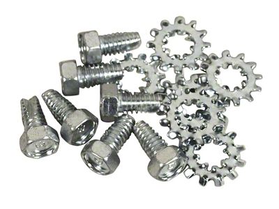1963-1967 Corvette Radio Ground Strap Bolt and Washer Kit