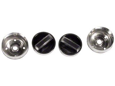 1968 Corvette Radio Knobs. 4 Piece Set