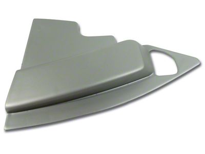 Radio Side Panel; Passenger Side (63-66 Corvette C2; 1967 Corvette C2 w/ A/C)