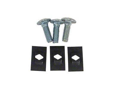 Auto Accessories of America 1963-1967 Corvette Radio Speaker and Heater Box Defroster Duct Bolt Kit