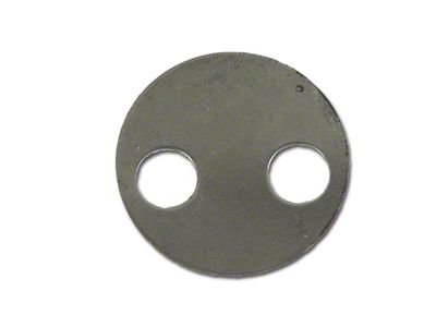 Rear Axle Ratio Metal ID Tag; 3.36 (55-62 Corvette C1)