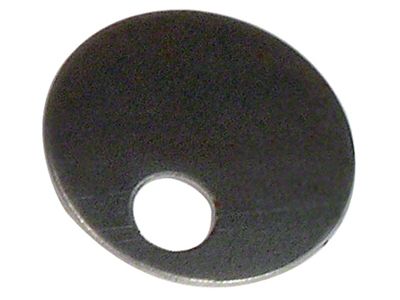 Rear Axle Ratio Metal ID Tag; 3.55 (55-62 Corvette C1)
