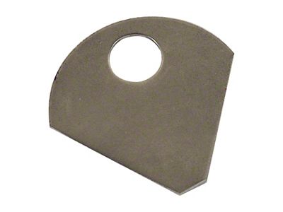 Rear Axle Ratio Metal ID Tag; 4.11 (55-62 Corvette C1)