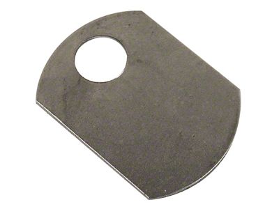 Rear Axle Ratio Metal ID Tag; 4.56 (55-62 Corvette C1)