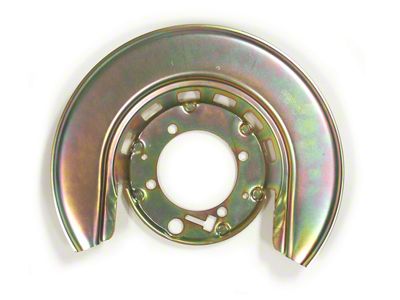 1976-1982 Corvette Rear Backing Shield. Gold Driver Side - Reproduction