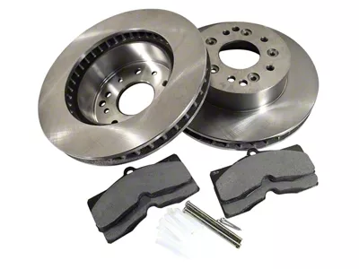1965-1982 Corvette Rear Brake Rotor and Pad Kit