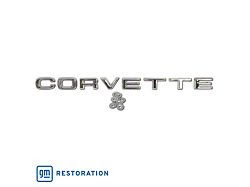 CA Rear Bumper Emblem Letters (74-75 Corvette C3)