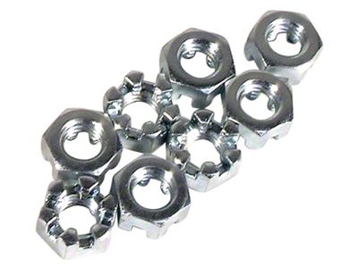 1958-1960 Corvette Rear Bumper Nut Set. Marsden 8 Piece