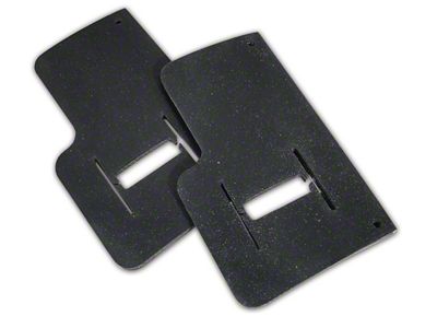 1958 Corvette Rear Bumper Seals. In Trunk