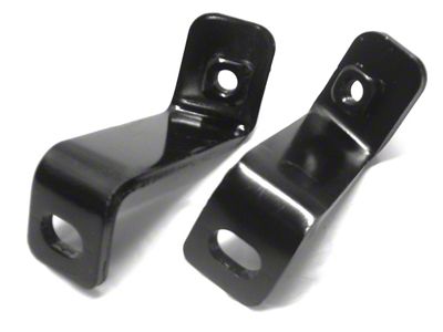 1968-1973 Corvette Rear Center Bumper Brace. On Bumper Driver Side
