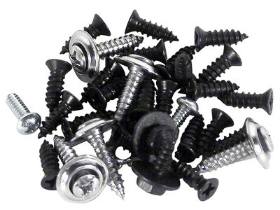 1979-1982 Corvette Rear Compartment Hardware Screw Set