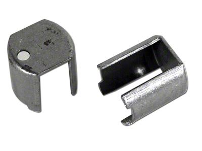 Rear Compartment Latch Retainers; 2-Piece (79-82 Corvette C3)