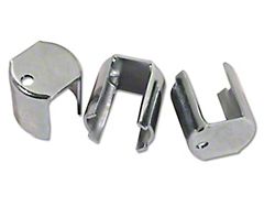 CA Rear Compartment Latch Retainers; 3-Piece (68-79 Corvette C3)