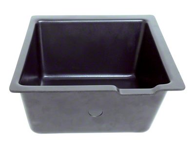 Rear Compartment Tray; Driver Side (84-91 Corvette C4 Coupe)