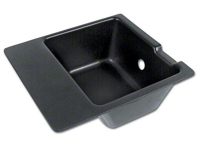 Rear Compartment Tray; Driver Side (90-91 Corvette C4 Convertible)