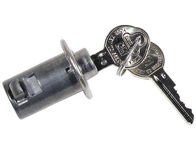 CA 1968 Corvette Rear Compartment Unit Door Lock
