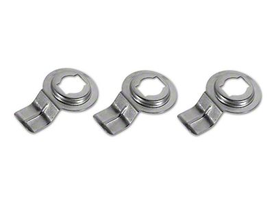 1978-1979 Corvette Rear Compartment Unit Door Pulls. Metal 3 Piece Set