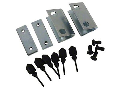 Rear Compartment Unit Door Striker Kit (79-Late 82 Corvette C3)