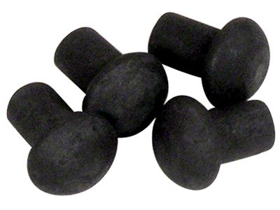 1953-1962 Corvette Rear Crossmember Rivets. 4 Piece Set