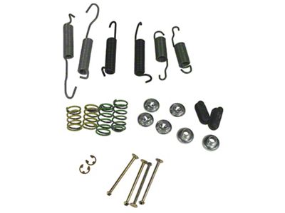 Rear Drum Brake Hardware Kit (63-64 Corvette C2)