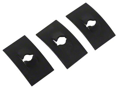 1980-1982 Corvette Rear Emblem Fasteners - 3pc