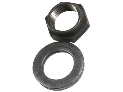 1956-1979 Corvette Rear End Front Flange Nut and Washer