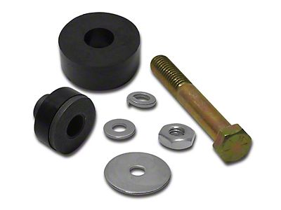 Energy Suspension 3.2104G Black Rear Spring Grommets For 63-82 Corvette