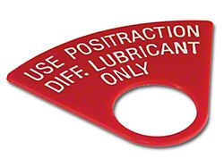 Rear End Positraction Tag (66-69 Corvette C2 & C3)