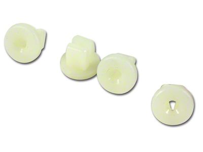 Rear License Bezel Plastic Nuts (63-67 Corvette C2)
