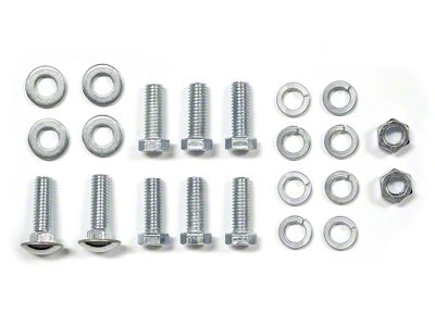 1961-1962 Corvette Rear License Plate Bumperette Bolt Kit