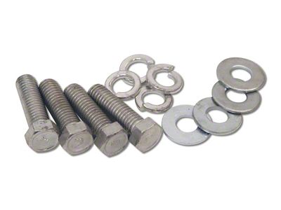 1958-1960 Corvette Rear Lower License Bumper Bracket Bolt Kit