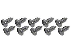 CA Rear Lower Window Channel Screws (63-67 Corvette C2 Coupe)
