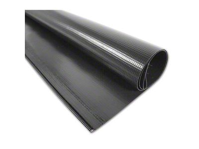 Rear Package Shade Curtain; Black (78-82 Corvette C3)