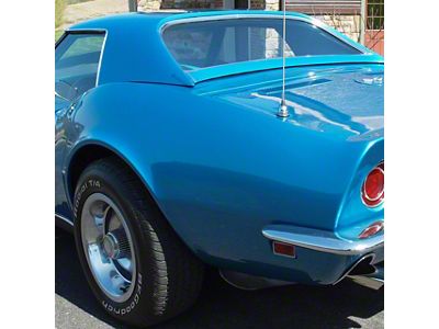Rear Quarter Panel; Press Molded; Driver Side (68-69 Corvette C3 w/o Side Exhaust)