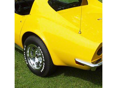 Rear Quarter Panel; Press Molded; Driver Side (1973 Corvette C3)