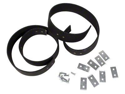 1959 Corvette Rear Rebound Straps. with Hardware