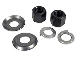 1963-1982 Corvette Rear Shock Lower Mount Kit. 6 Piece