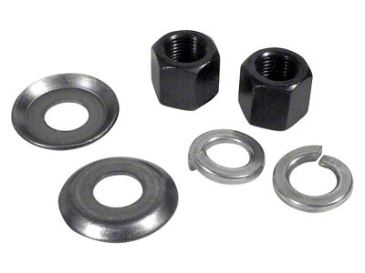 1963-1982 Corvette Rear Shock Lower Mount Kit. 6 Piece