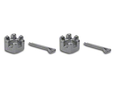 1963-1982 Corvette Rear Shock Mount Bracket Castle Nuts
